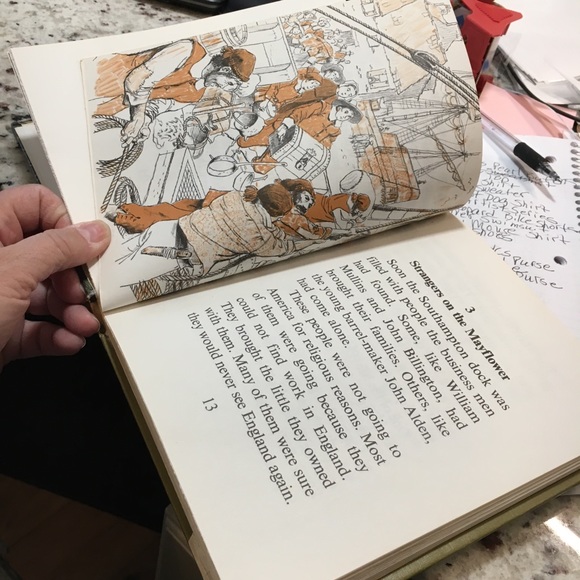 Book Meet the Pilgrim Fathers Vintage - Picture 3 of 3